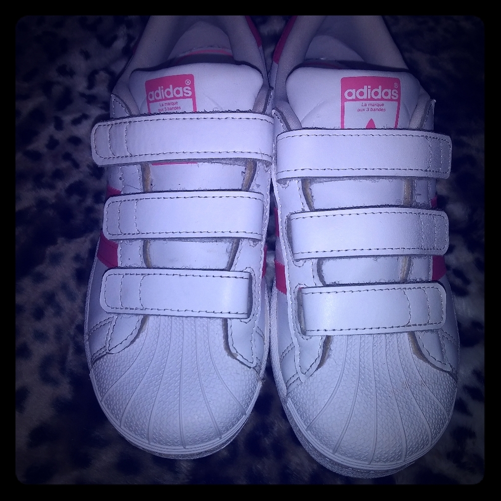 Girls Hot Pink Adidas Ortho lite